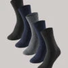 Schiesser Men's Socks 5-pack Stay Fresh Multi-colored - Bluebird