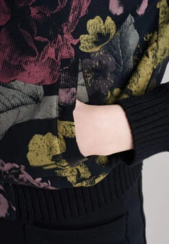 Schiesser Black Bomber Jacket - Revival Thea -Uni Style Shop 175909 000 detail3