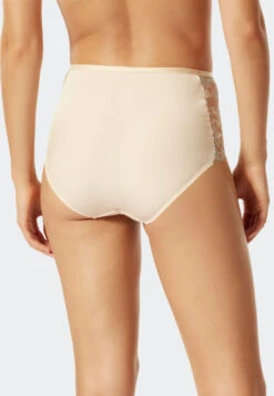 Schiesser High-waisted Panty Sustainable Microfiber Lace Sahara - Summer Floral Lace -Uni Style Shop 176882 402 back