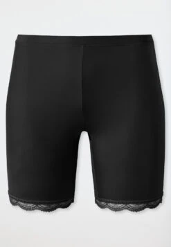 Schiesser Biker Shorts Microfiber Lace Black - Biker Story