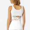 Schiesser Tank Top Double Rib White - Art Edition By Noah Becker