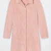 Schiesser Dressing Gown Teddy Fleece Rosé - Essentials