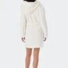 Schiesser Bathrobe Teddy Fleece Comfort Fit Off-white - Essentials
