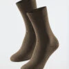 Schiesser Men's Socks 2-pack Organic Cotton Havana - 95/5