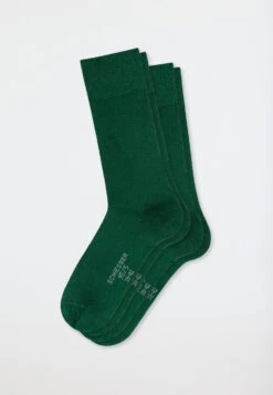Schiesser Men's Socks 2-pack Organic Cotton Green - 95/5 -Uni Style Shop 178472 700 detail1