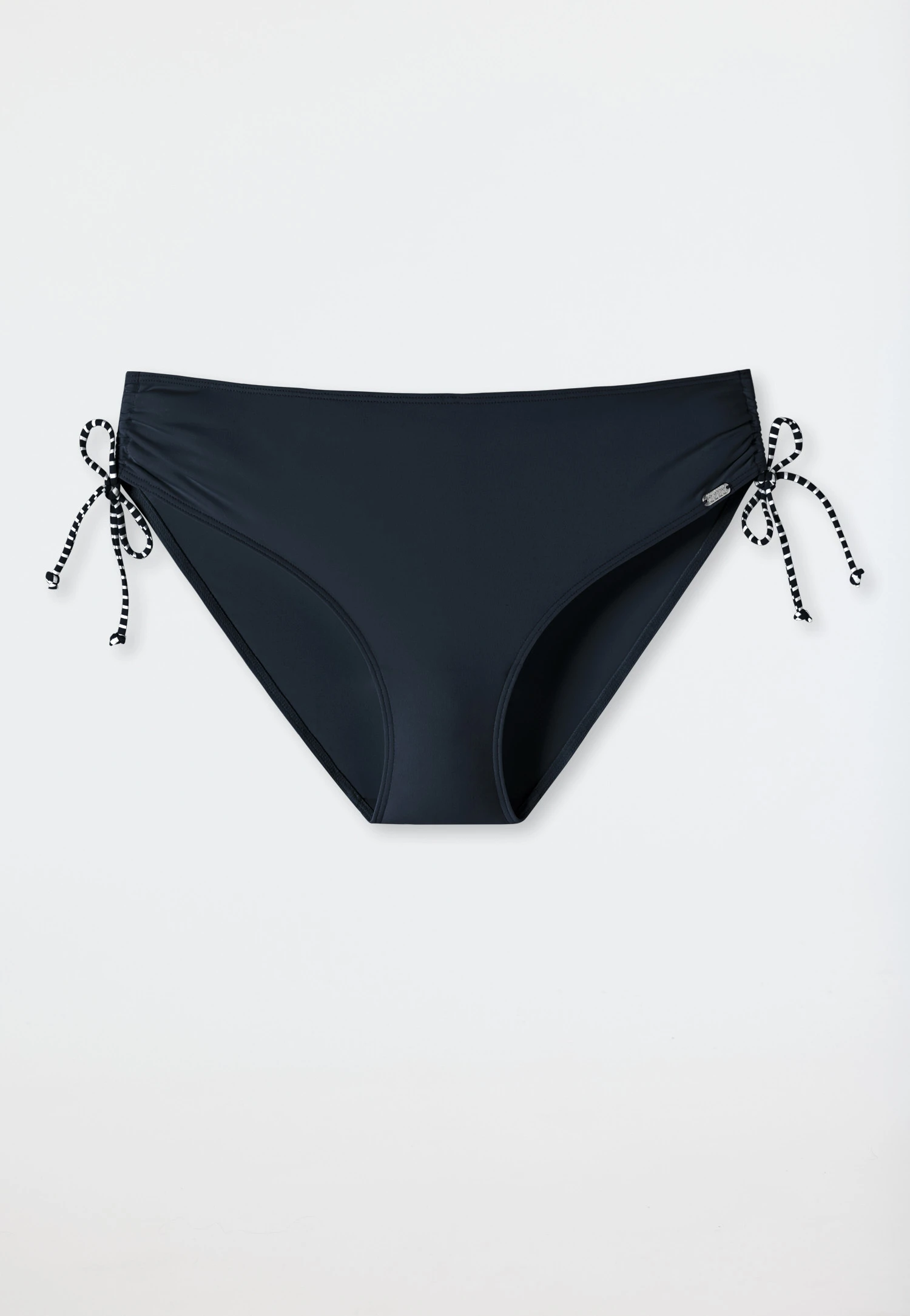 Schiesser Midi Bikini Bottoms Adjustable Side Height Dark Blue - Mix & Match Reflections 1 Schiesser Midi Bikini Bottoms Adjustable Side Height Dark Blue - Mix & Match Reflections