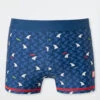 Schiesser Retro Swim Shorts Knitwear Recycled SPF40+ Shark Fish Multicolor - Rat Henry