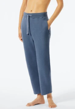 Schiesser Ballon Pants Long Blue - Revival Lena