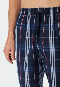 Schiesser Bermuda Shorts Woven Fabric Organic Cotton Checks Multicolored - Mix & Relax -Uni Style Shop bermudashorts webware organic cotton karos mehrfarbig mix relax 178948 904 detail3