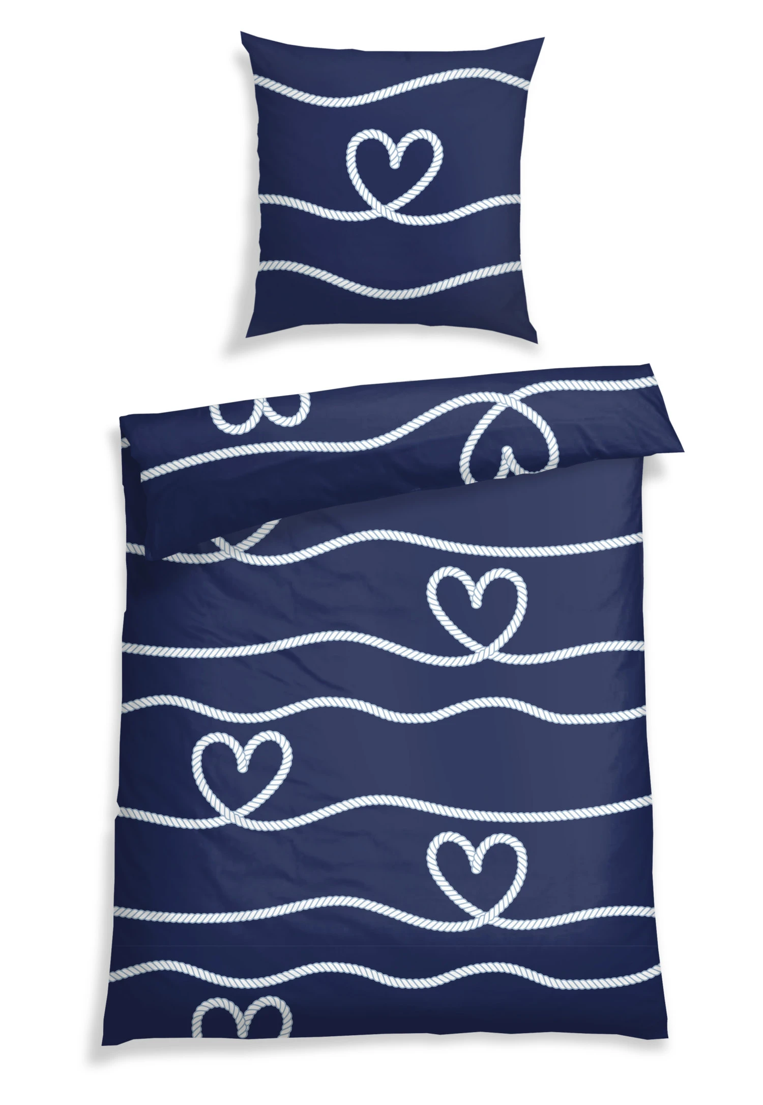 Bed Linen 2-piece Renforcé Navy - SCHIESSER Home 2 Bed Linen 2-piece Renforcé Navy - SCHIESSER Home - Image 2