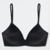 Schiesser Bra Without Underwire Padded Black - Invisible Soft