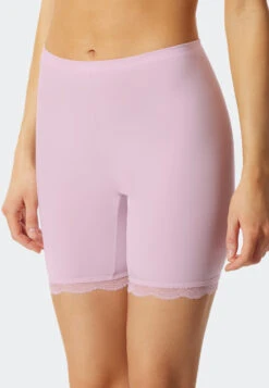 Schiesser Biker Shorts Microfiber Lace Lilac - Biker Story 7 Schiesser Biker Shorts Microfiber Lace Lilac - Biker Story -Uni Style Shop biker shorts microfaser spitze flieder biker story 176941 814 detail2