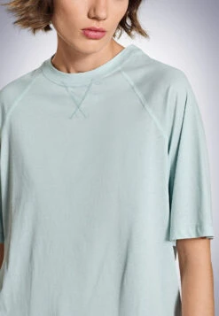Schiesser Boxy Tee Shirt Mineral - Revival Carla -Uni Style Shop boxy tee shirt mineral revival carla 174246 709 detail3