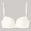 Schiesser Underwired Bra With Pads, Cream-white - Sabrina