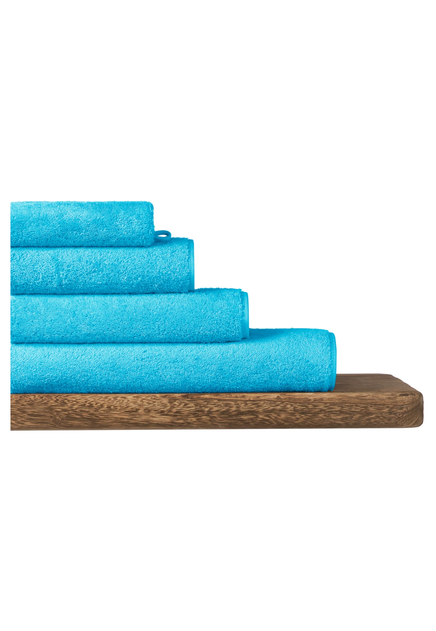 Towel Milano 50x100 Turquoise - SCHIESSER Home 1 Towel Milano 50x100 Turquoise - SCHIESSER Home
