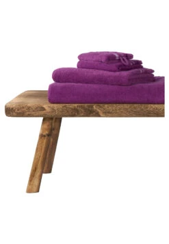 Towel Skyline Color 50x100 Purple - SCHIESSER Home -Uni Style Shop handtuch skyline color 50x100 violett schiesser home 179864 810 front