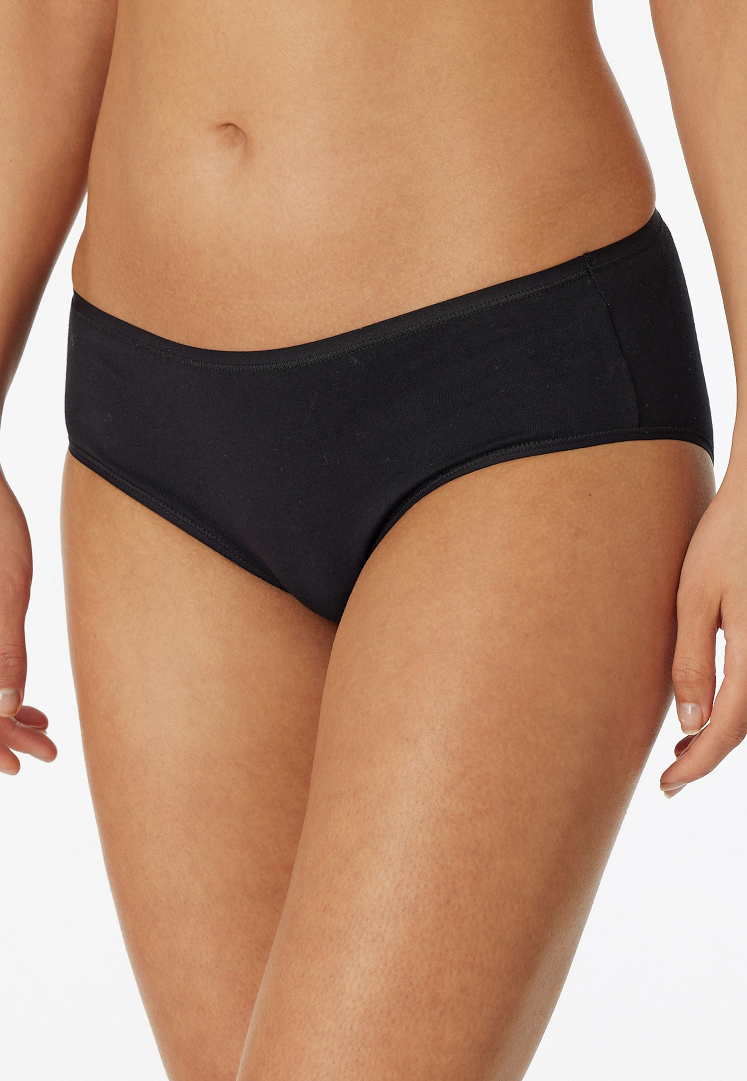 Schiesser Hipster 2-pack Organic Cotton Black - 95/5 4 Schiesser Hipster 2-pack Organic Cotton Black - 95/5 - Image 4