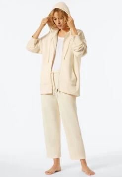 Schiesser Hoodie Long Sleeve Vanilla - Revival Lena