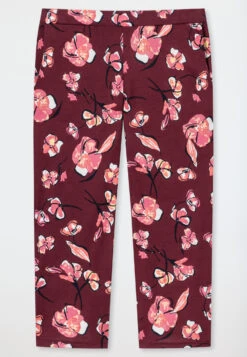 Schiesser Pants 3/4-length Modal Pockets Floral Print Multicolored - Mix & Relax