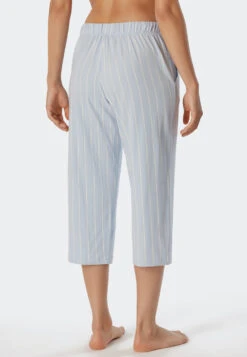 Schiesser Pants 3/4-length Stripes Air - Mix & Relax -Uni Style Shop hose 3 4 lang streifen air mix relax 179270 802 back