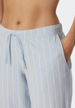 Schiesser Pants 3/4-length Stripes Air - Mix & Relax