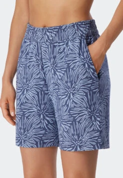 Schiesser Pants Short Flowers Multicolor - Mix & Relax -Uni Style Shop hose kurz blumen multicolor mix relax 179265 904 detail2