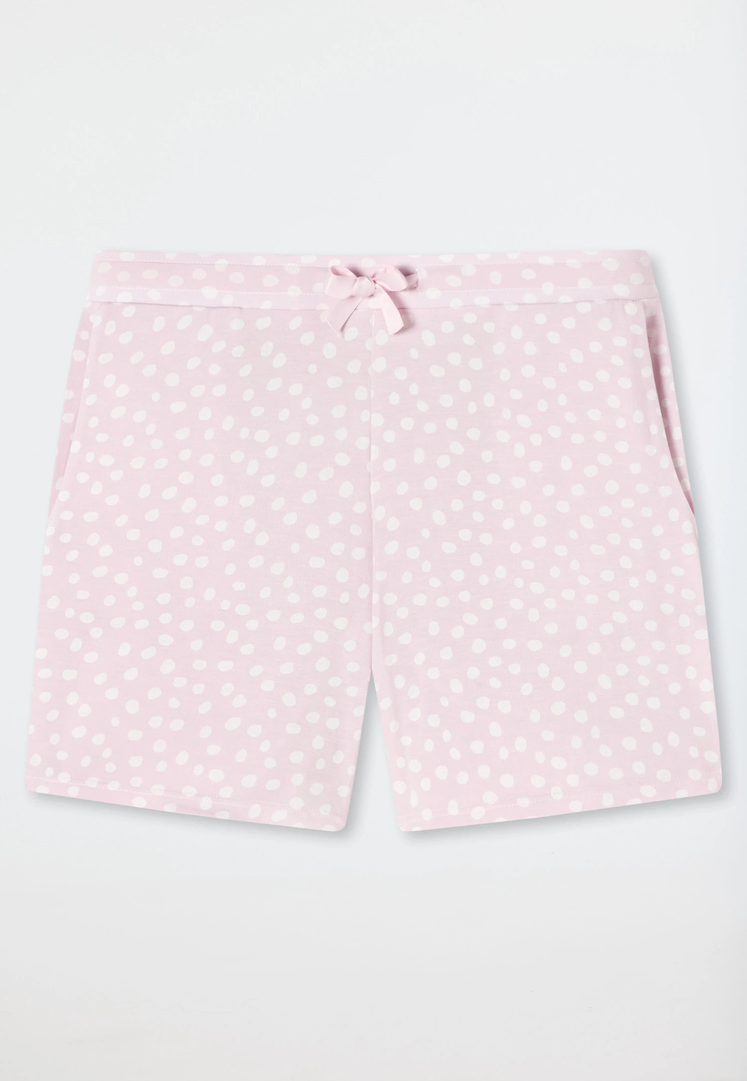 Schiesser Pants Short Modal Polka Dots Powder Pink - Mix+Relax 2 Schiesser Pants Short Modal Polka Dots Powder Pink - Mix+Relax - Image 2