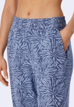 Schiesser Pants Long Flowers Multicolor - Mix+Relax -Uni Style Shop hose lang blumen multicolor mix relax 179266 904 detail3