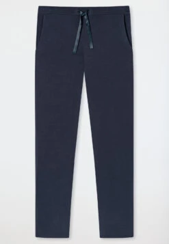 Schiesser Pants Long / Extra-long Modal Blue - Mix + Relax -Uni Style Shop hose lang extra lang modal blau mix relax 175480 800 detail1