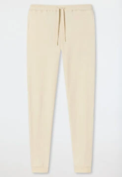 Schiesser Jogging Pants Nature - Revival Vincent -Uni Style Shop jogginghose lang natur revival vincent 177083 400 detail1