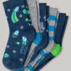 Schiesser Boys Socks 5-pack Multi-color - Astronaut