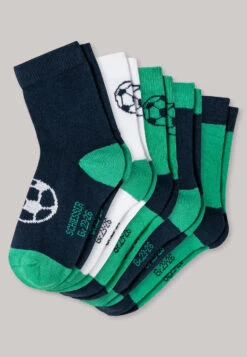 Schiesser Boys Socks 5-pack Multicolored - Fußball