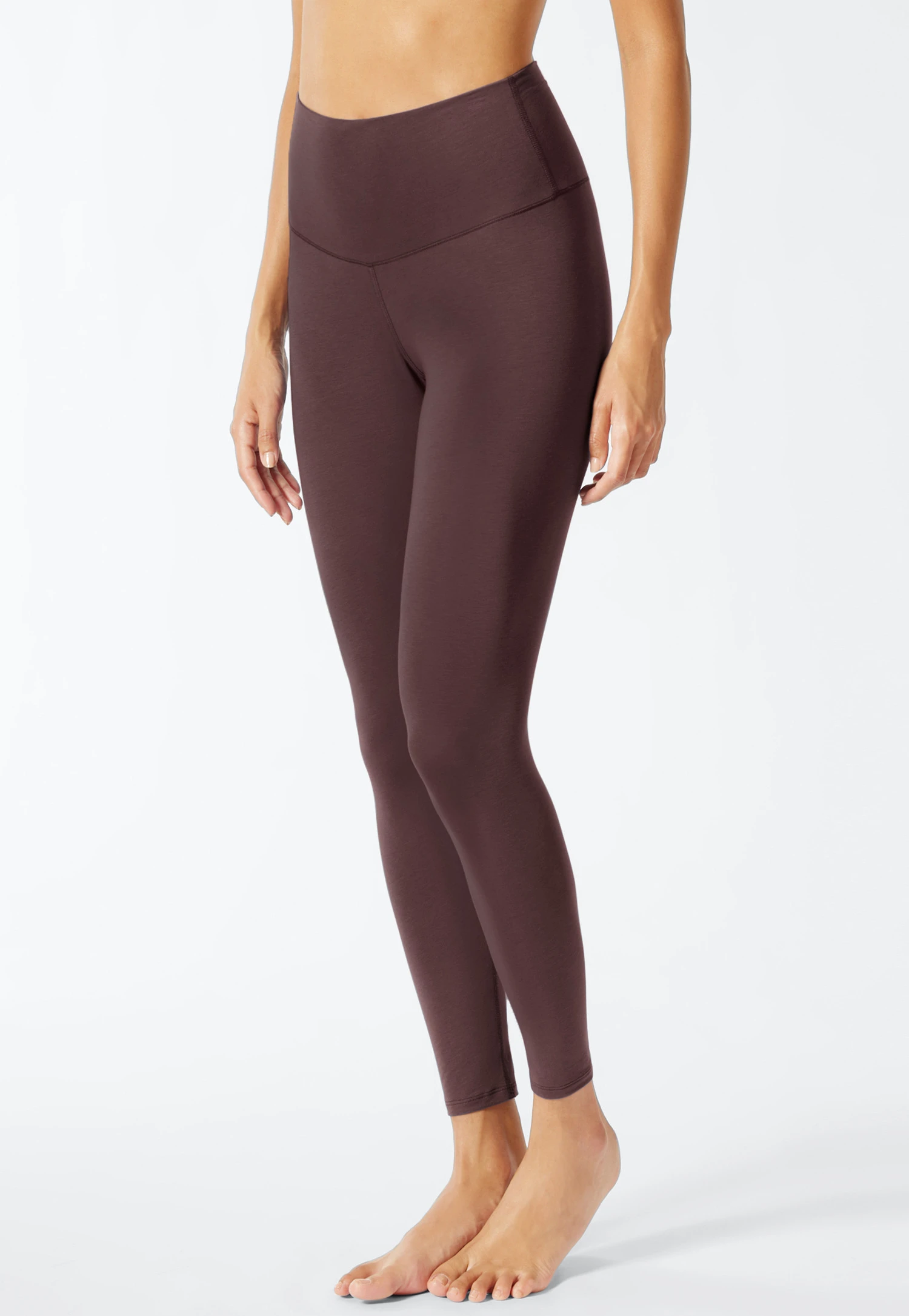 Schiesser Leggings In Aubergine - Revival Martina 2 Schiesser Leggings In Aubergine - Revival Martina - Image 2