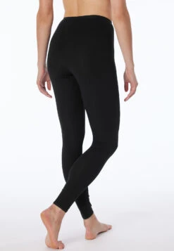 Schiesser Black Leggings - Luxury