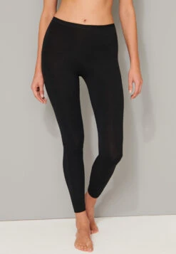 Schiesser Black Leggings - Personal Fit 10 Schiesser Black Leggings - Personal Fit -Uni Style Shop leggingsschwarzpersonalfit 155415 000 detail3