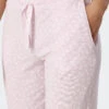 Schiesser Lounge Pants 3/4-length Modal Cuffs Polka Dots Powder Pink - Mix+Relax