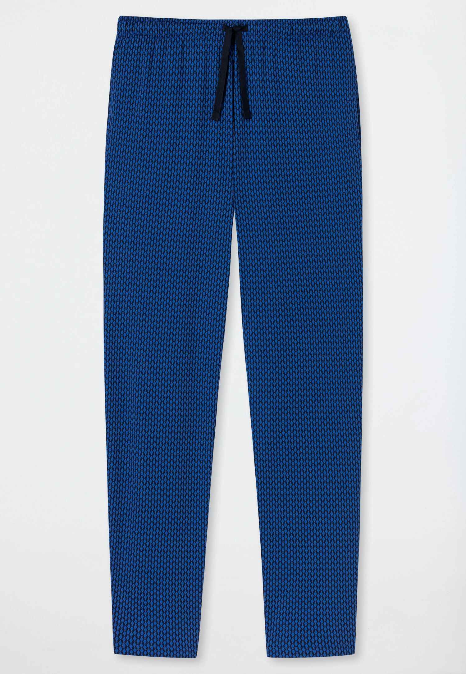 Schiesser Long Lounge Pants Fine Interlock Organic Cotton Patterned Aqua - Mix & Relax 1 Schiesser Long Lounge Pants Fine Interlock Organic Cotton Patterned Aqua - Mix & Relax
