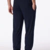 Schiesser Long Jersey Lounge Pants Dark Blue - Mix & Relax Cotton