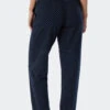 Schiesser Lounge Pants Long Jersey Polka Dots Dark Blue Patterned - Mix+Relax