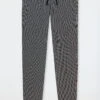 Schiesser Loung Pants Long Jersey Black Patterned - Mix & Relax