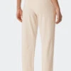 Schiesser Lounge Pants Long Jersey Stripes Sand - Mix & Relax