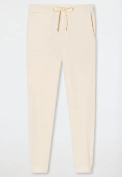 Schiesser Lounge Pants Long Lyocell Cuffs Cream - Mix & Relax Lounge 6 Schiesser Lounge Pants Long Lyocell Cuffs Cream - Mix & Relax Lounge -Uni Style Shop loungehose lang lyocell buendchen creme mix relax lounge 177344 408 detail1