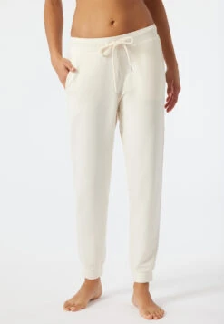 Schiesser Lounge Pants Long Lyocell Cuffs Cream - Mix & Relax Lounge 7 Schiesser Lounge Pants Long Lyocell Cuffs Cream - Mix & Relax Lounge -Uni Style Shop loungehose lang lyocell buendchen creme mix relax lounge 177344 408 detail2