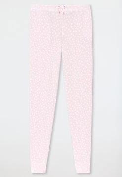 Schiesser Lounge Pants Long Modal Cuffs Powder Pink - Mix & Relax -Uni Style Shop loungehose lang modal buendchen powder pink mix relax 175481 534 detail1
