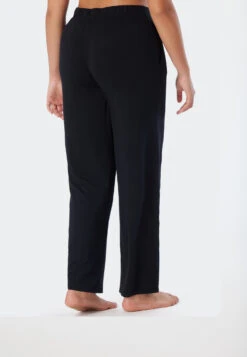 Schiesser Lounge Pants Long Modal Marlene Cut Black - Mix + Relax