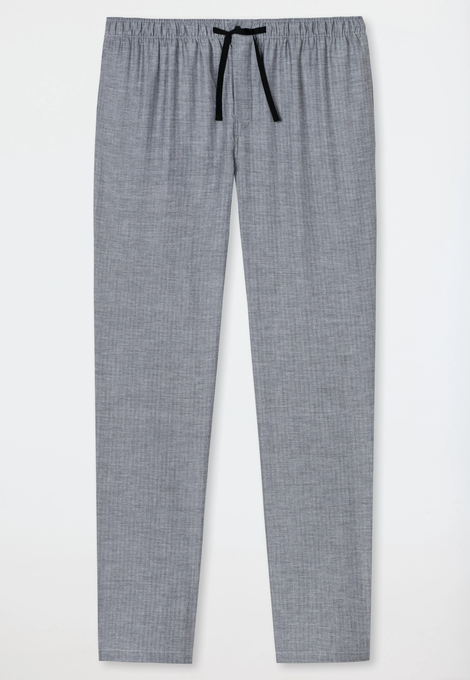 Schiesser Lounge Pants Long Woven Fabric Herringbone Black Pattern - Mix & Relax 4 Schiesser Lounge Pants Long Woven Fabric Herringbone Black Pattern - Mix & Relax - Image 4
