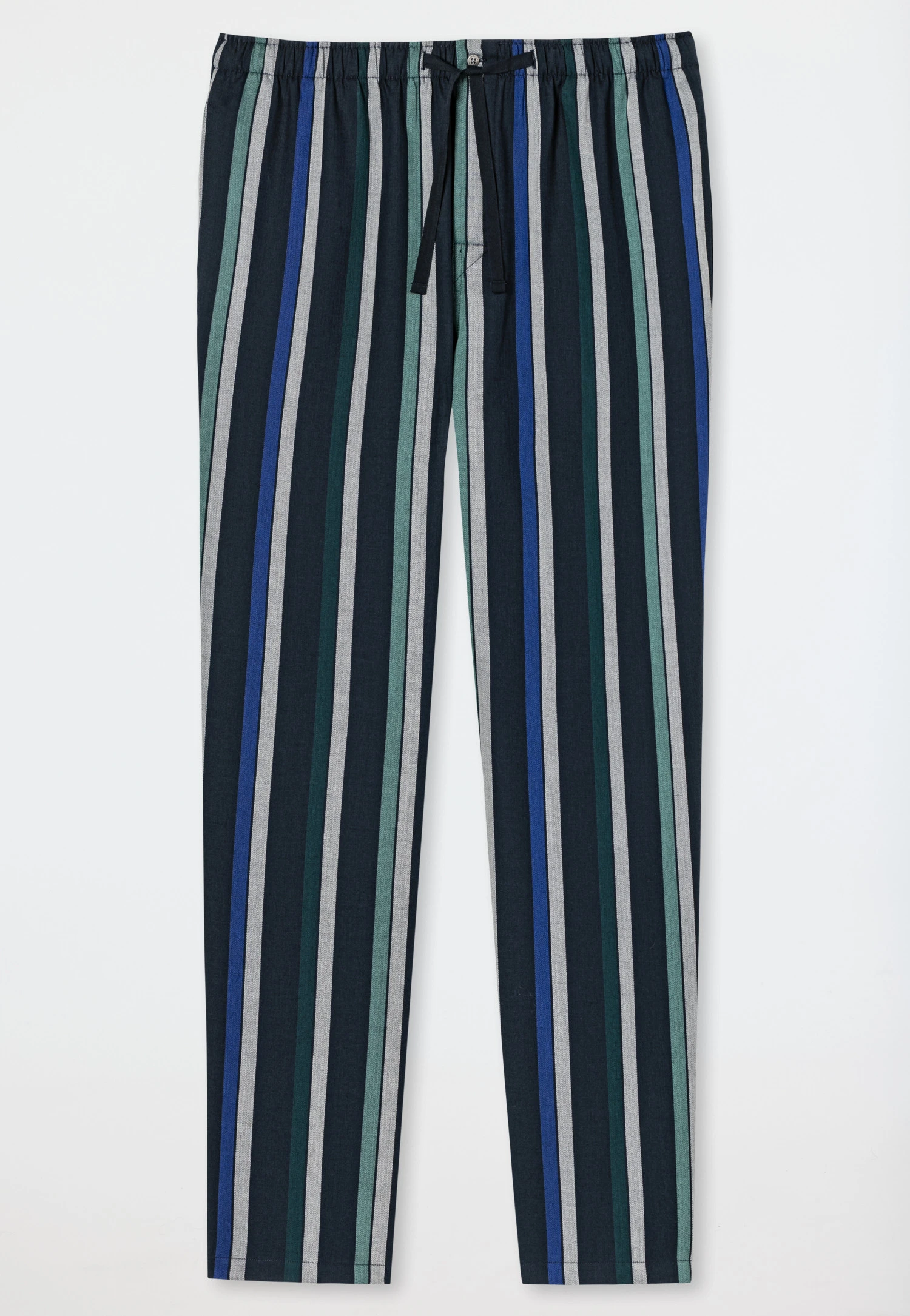 Schiesser Lounge Pants Long Woven Fabric Stripes Royal - Mix & Relax 3 Schiesser Lounge Pants Long Woven Fabric Stripes Royal - Mix & Relax - Image 3