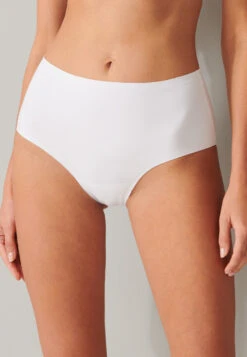 Schiesser Maxi-Slip Microware White - Invisible Soft -Uni Style Shop maxi slip microfaser weiss invisible soft 166916 100 detail3