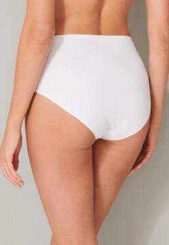Schiesser Maxi-Slip Microware White - Invisible Soft -Uni Style Shop maxi slip microfaser weiss invisible soft 166916 100 detail4