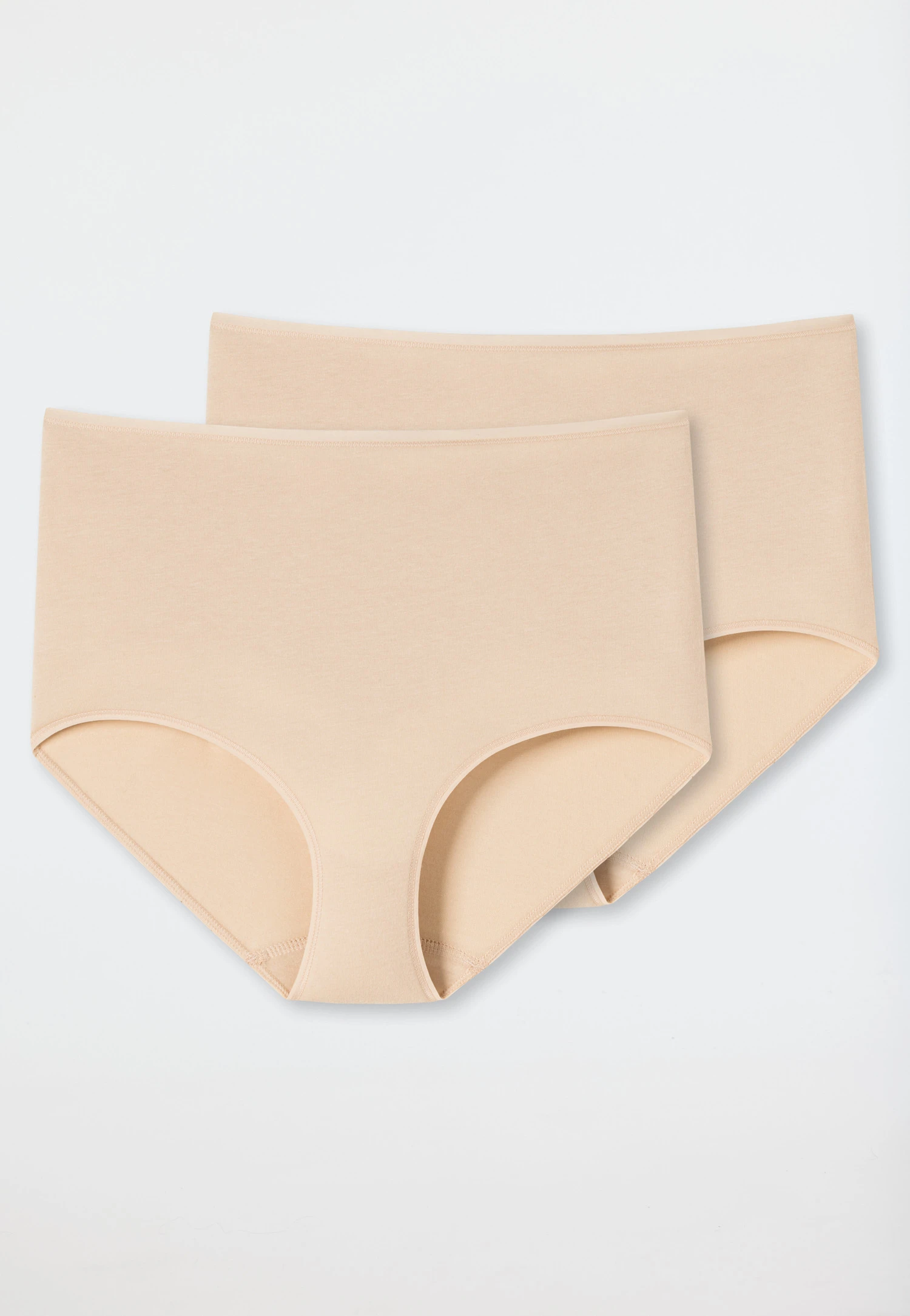 Schiesser Maxi Panty 2-pack Organic Cotton Sand - 95/5 1 Schiesser Maxi Panty 2-pack Organic Cotton Sand - 95/5